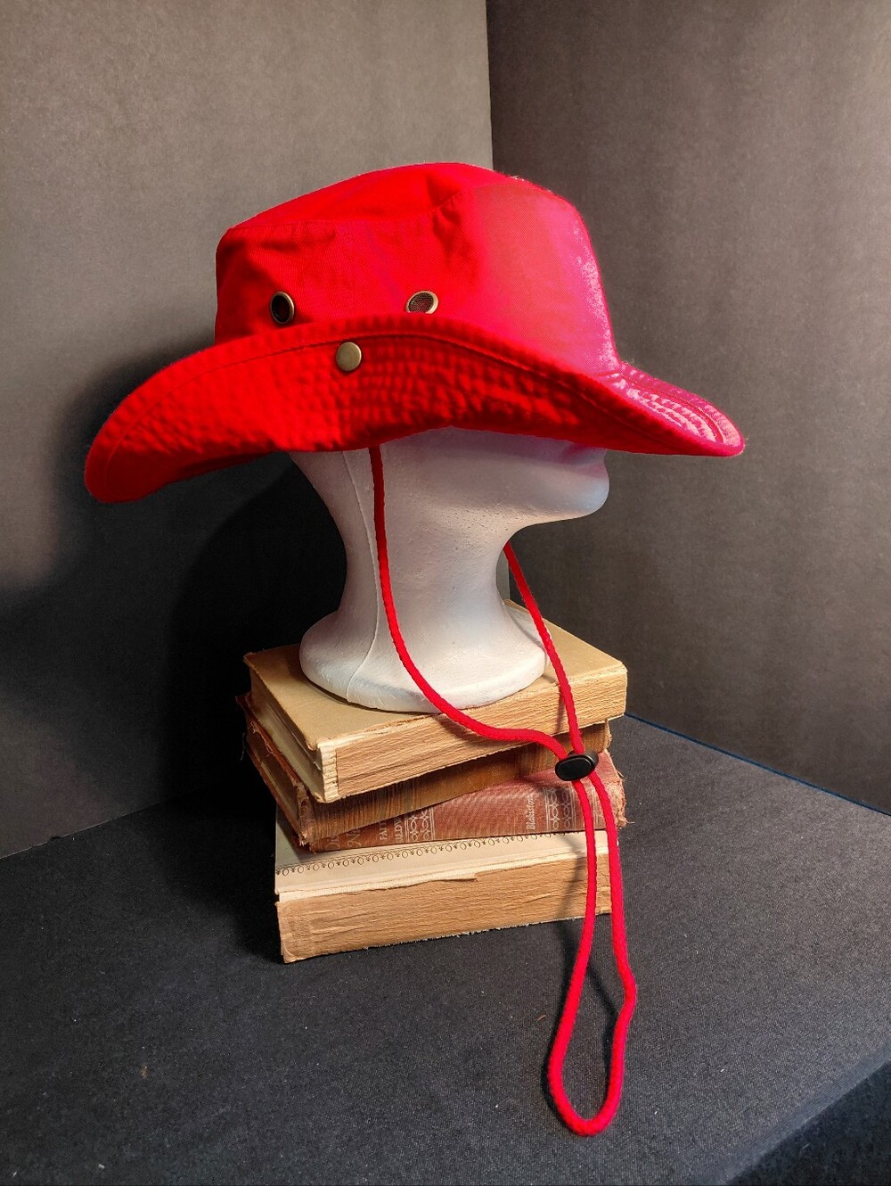GELANTE RED BOONEY HAT